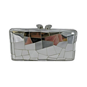Kotur J.B. Renna Cracked Mirror Clutch